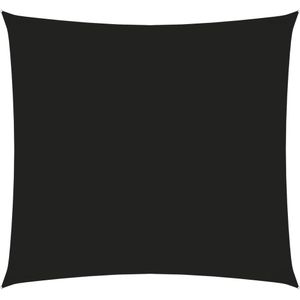 vidaXL Zonnescherm vierkant 4x4 m oxford stof zwart
