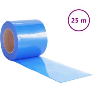 vidaXL-Deurgordijn-200x1,6-mm-25-m-PVC-blauw