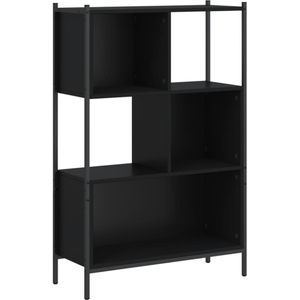 VidaXL-Boekenkast-72x28x109-cm-bewerkt-hout-zwart