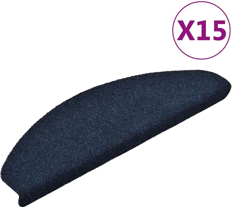 vidaXL-Trapmatten-zelfklevend-15-st-65x21x4-cm-naaldvilt-marineblauw