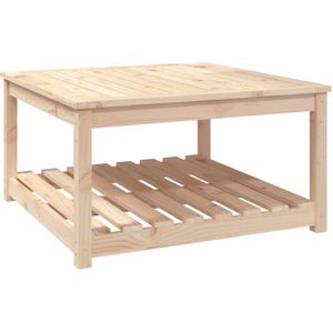 VidaXL Tuintafel 82,5x82,5x45 cm - Massief Grenenhout