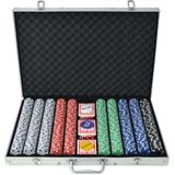 vidaXL Pokerset met 1000 chips - Geschikt voor alle leeftijden en spelers