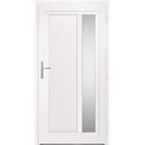 vidaXL Voordeur 98x200 cm PVC antracietkleurig