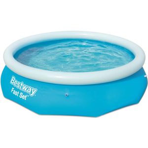 Bestway Fast Set Zwembad opblaasbaar rond 305x76 cm 57266