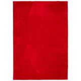 vidaXL-Vloerkleed-HUARTE-laagpolig-zacht-wasbaar-140x200-cm-rood