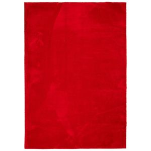 vidaXL-Vloerkleed-HUARTE-laagpolig-zacht-wasbaar-140x200-cm-rood