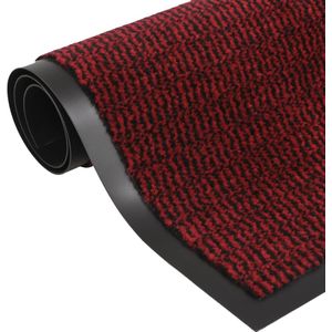 VidaXL-Droogloopmat-rechthoekig-getuft-80x120-cm-rood