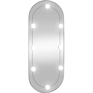 vidaXL-Wandspiegel-met-LED's-ovaal-30x70-cm-glas
