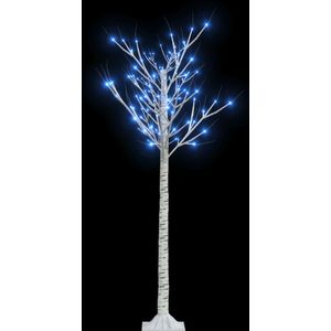 vidaXL Kerstboom wilg met 140 blauwe LED's binnen en buiten 1,5 m