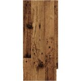 vidaXL Dressoir 120x30,5x70 cm bewerkt hout oud houtkleurig
