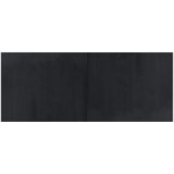 vidaXL Vloerkleed rechthoekig 80x200 cm bamboe zwart