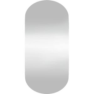 vidaXL Wandspiegel 45x100 cm ovaal glas