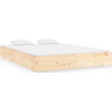 VidaXL Bedframe Massief Hout 120x200 cm