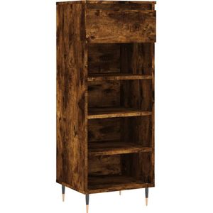 vidaXL-Schoenenkast-40x36x105-cm-bewerkt-hout-gerookt-eikenkleurig