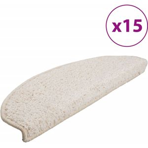 vidaXL-Trapmatten-15-st-65x21x4-cm-wit