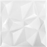 VidaXL-48-st-Wandpanelen-3D-12-m²-50x50-cm-diamantwit