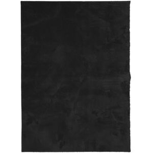 vidaXL-Vloerkleed-HUARTE-laagpolig-zacht-wasbaar-240x340-cm-zwart