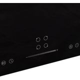 Inductiekookplaat 4 zones aanraakbediening 7000 W 77 cm glas
