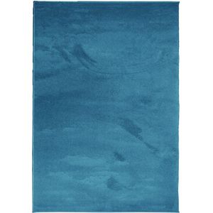 vidaXL Vloerkleed OVIEDO laagpolig 200x280 cm turquoise