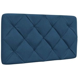 vidaXL Hoofdbordkussen 80 cm stof blauw