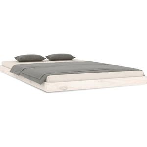 vidaXL-Bedframe-massief-grenenhout-wit-120x200-cm