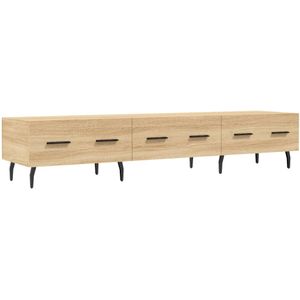 VidaXL Tv-meubel 150x36x30 cm - Bewerkt Hout - Sonoma Eikenkleurig