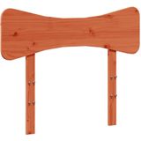 vidaXL Hoofdbord 100 cm massief grenenhout wasbruin