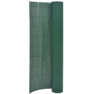 VidaXL Dubbelzijdige Tuinafscheiding 110x300 cm - Groen