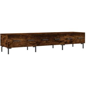 VidaXL Tv-meubel 150x36x30 cm - Bewerkt Hout - Gerookt Eikenkleurig