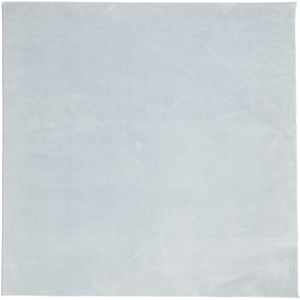 vidaXL-Vloerkleed-HUARTE-laagpolig-zacht-wasbaar-120x120-cm-blauw