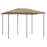 vidaXL Prieel 160 g/m² 3x4x2,6 m taupe