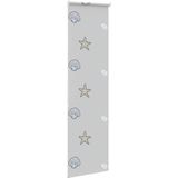 vidaXL Doucherolgordijn 80x240 cm stofbreedte 76 cm