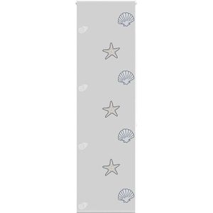 vidaXL Doucherolgordijn 80x240 cm stofbreedte 76 cm