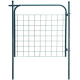 VidaXL Tuinpoort 100x100 cm Groen 