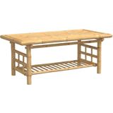 vidaXL Salontafel 110x55x45 cm bamboe