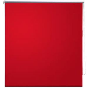 vidaXL Rolgordijn verduisterend 100 x 175 cm rood