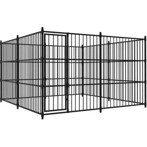 vidaXL Hondenkennel voor buiten 300x300x185 cm