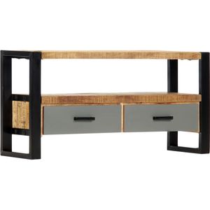 vidaXL Tv-meubel 100x30x50 cm massief mangohout