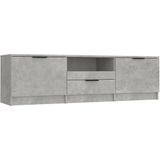 vidaXL-Tv-meubel-140x35x40-cm-bewerkt-hout-betongrijs