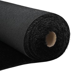 vidaXL Kunstgras Zwart 1x5 m 30 mm