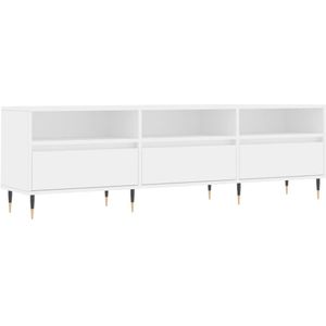 VidaXL-Tv-meubel-150x30x44,5-cm-bewerkt-hout-wit
