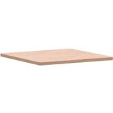 vidaXL Tafelblad vierkant 70x70x2,5 cm massief beukenhout