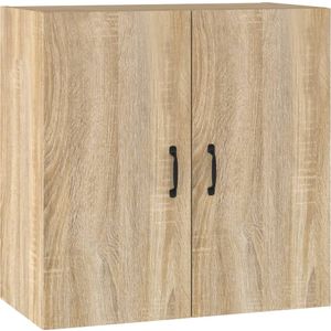 vidaXL Hangkast 60x31x60 cm bewerkt hout sonoma eikenkleurig