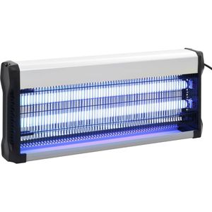 vidaXL Vliegendoder 40 W aluminium ABS zwart