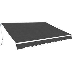 VidaXL-Luifel-handmatig-uittrekbaar-450-cm-antraciet