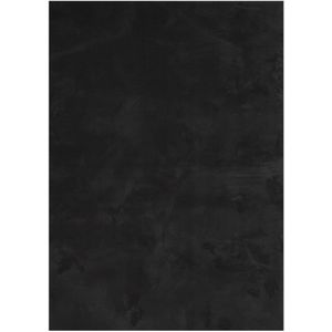 vidaXL-Vloerkleed-HUARTE-laagpolig-zacht-wasbaar-120x170-cm-zwart