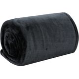 vidaXL-Deken-150x200-cm-polyester-zwart