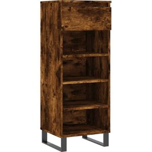 vidaXL-Schoenenkast-40x36x105-cm-bewerkt-hout-gerookt-eikenkleurig