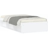 vidaXL Bedframe wit 100x200 cm