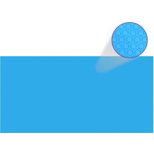 vidaXL Zwembadhoes 488x244 cm PE blauw